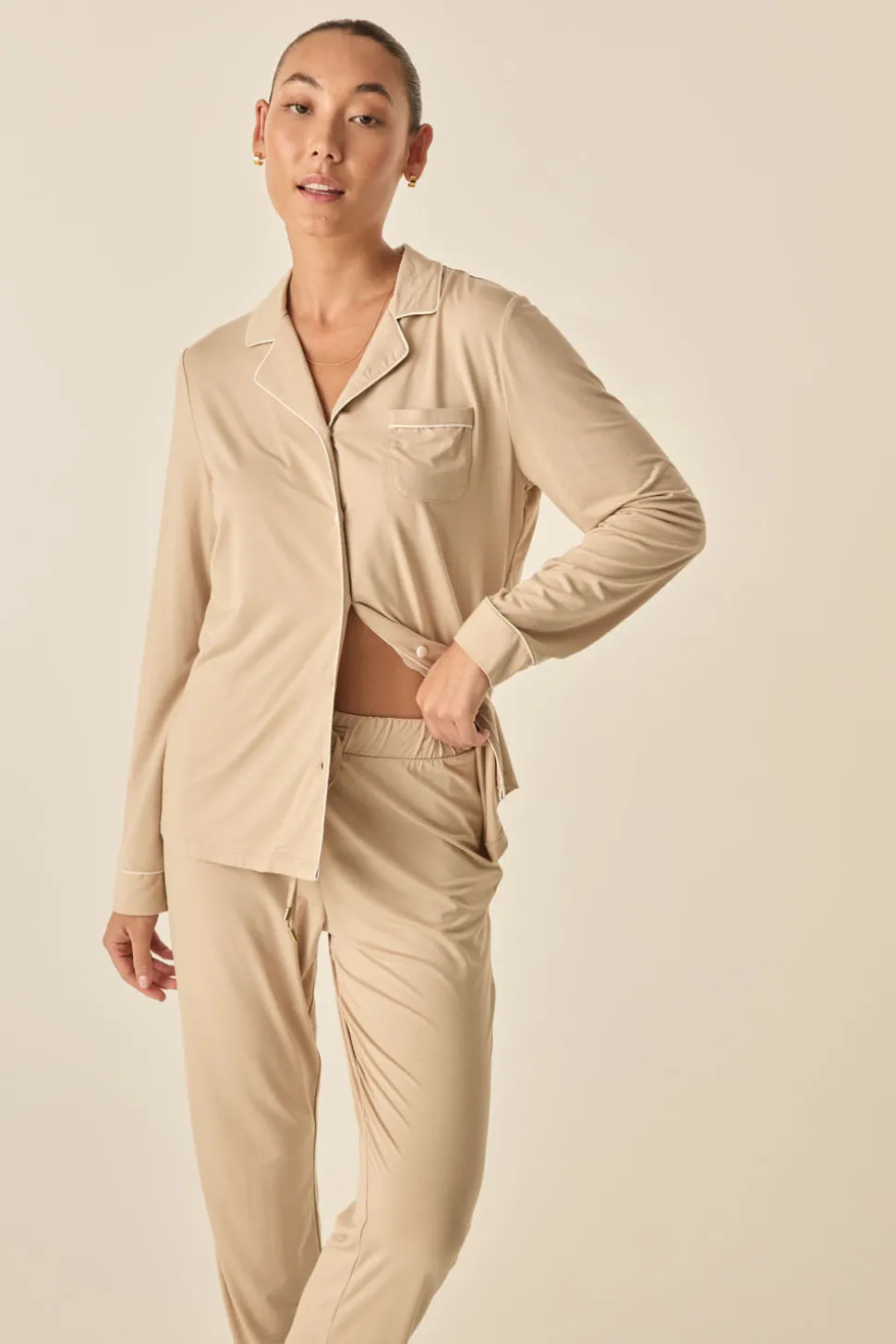 Ada Beige Bamboo Set