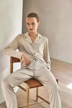 Ada Beige Bamboo Set