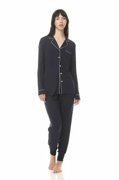 Aleah Navy Modal PJ Set