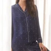 Aleisha Navy Small Geo Spot PJ