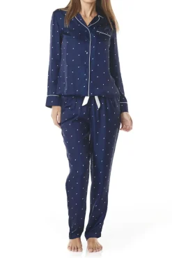 Aleisha Navy Small Geo Spot PJ