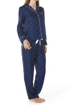 Aleisha Navy Small Geo Spot PJ