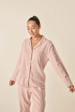 Alessia Pink Brushed Cotton Set