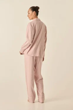 Alessia Pink Brushed Cotton Set