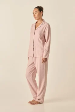 Alessia Pink Brushed Cotton Set