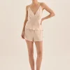 Amethyst Pure Silk Cami and Shorts Set