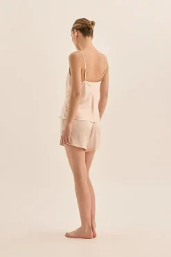 Amethyst Pure Silk Cami and Shorts Set