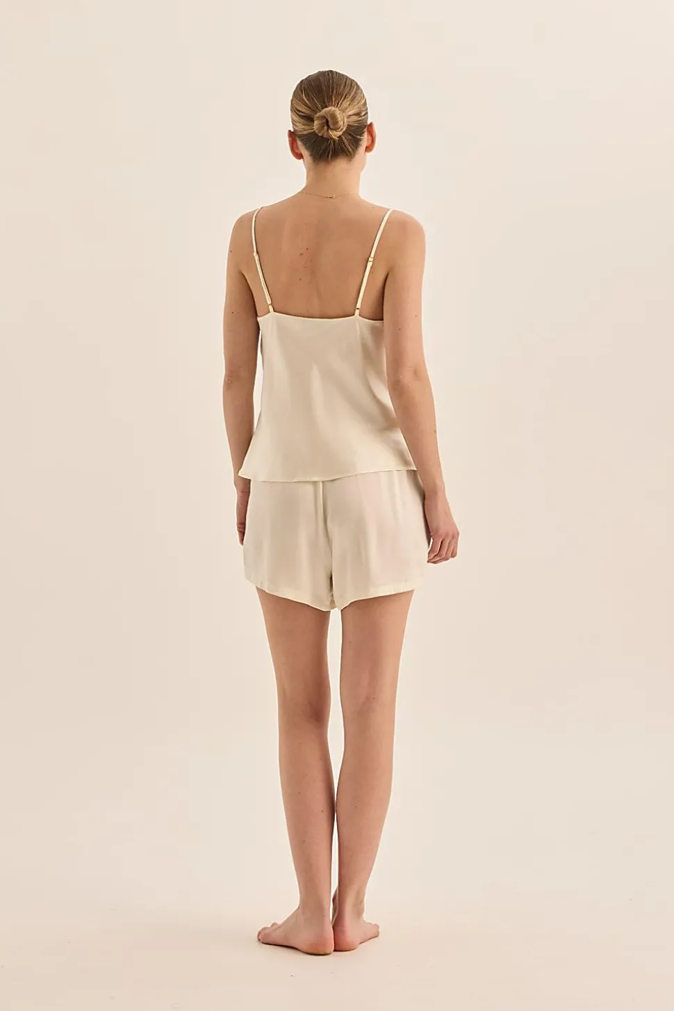 Amethyst Pure Silk Cami and Shorts Set