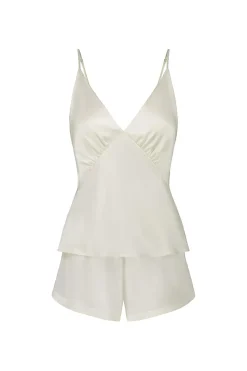 Amethyst Pure Silk Cami and Shorts Set