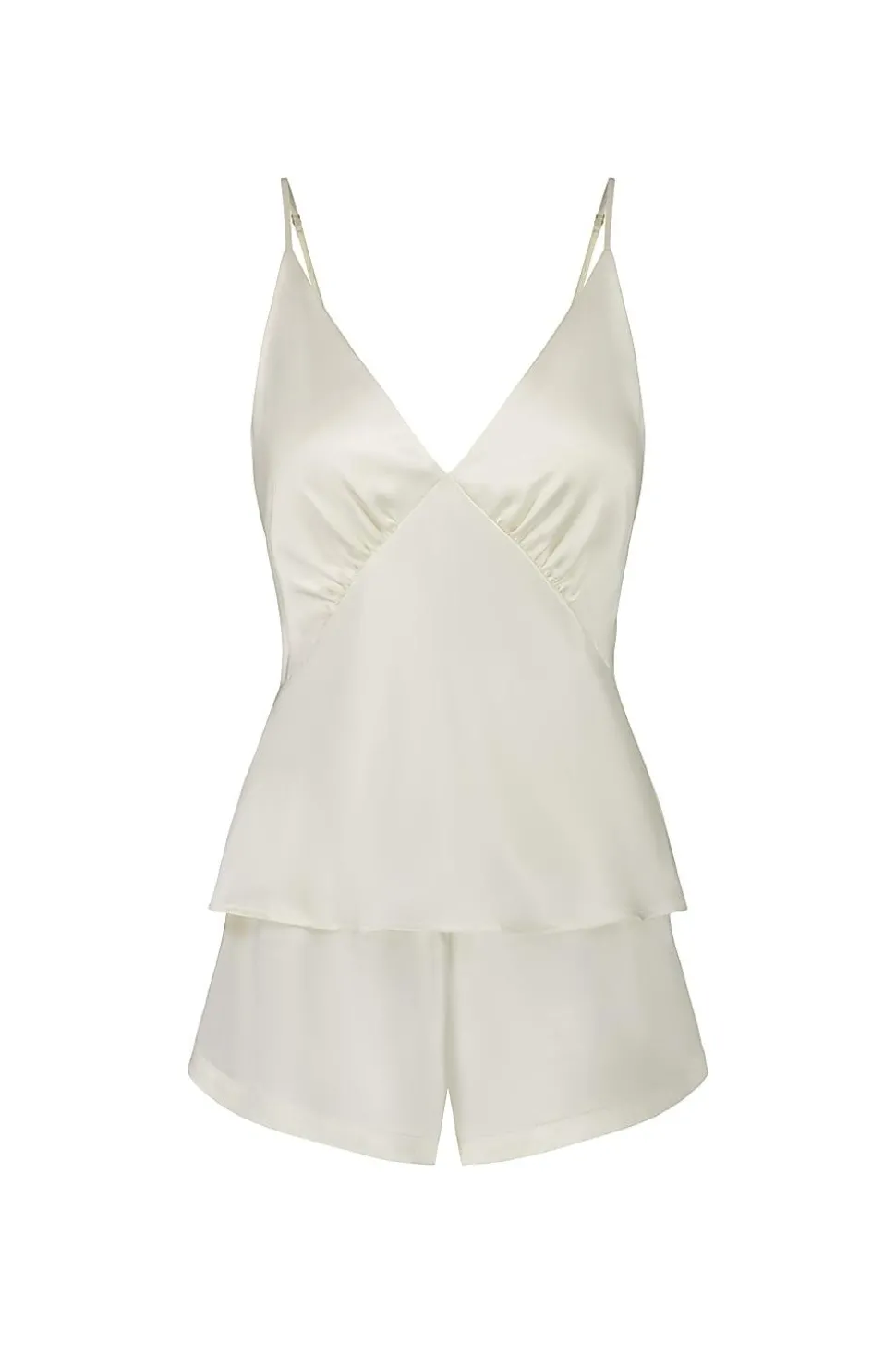 Amethyst Pure Silk Cami and Shorts Set