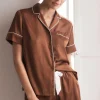 Amy Brown Satin PJ Short Set