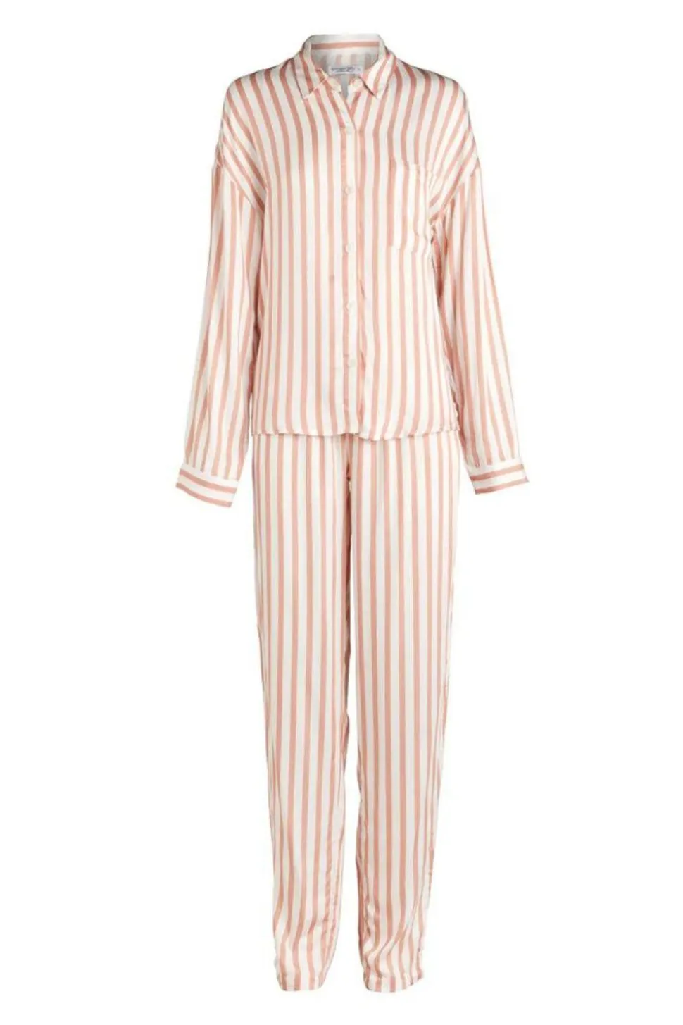 Axelle Tan Stripe PJ Set