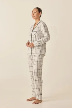 Beyonce Ivory Check Cotton Set