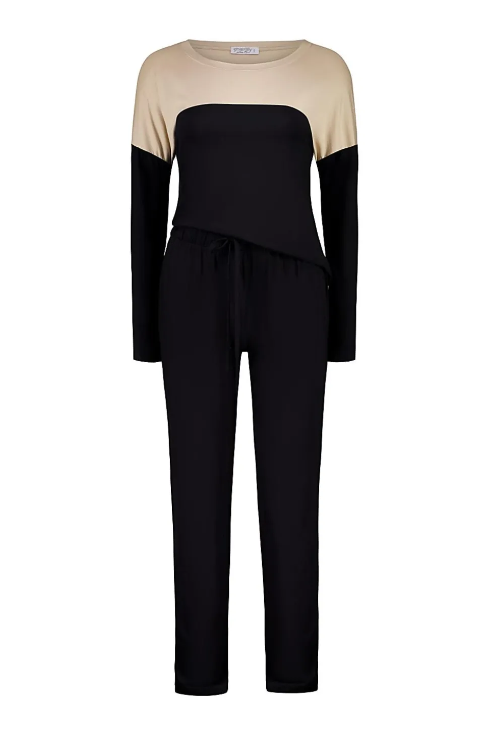 Bianca Beige Contrast Bamboo Set
