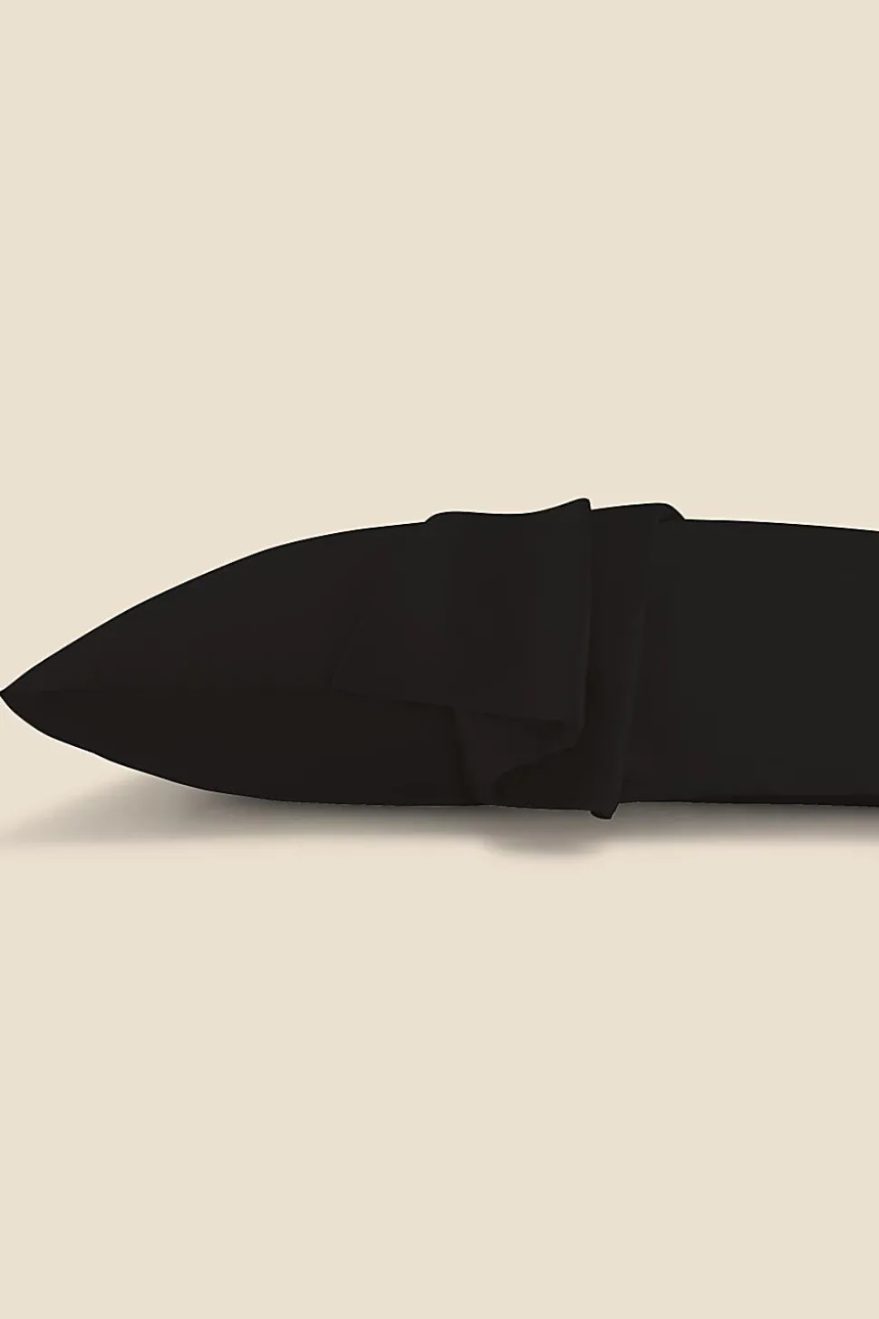 Blissful Black Pure Silk Pillowcase
