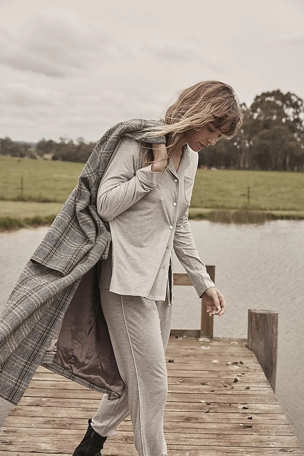 Calandra Grey Modal Pj
