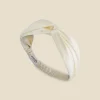 Celestial Pure Silk Ivory Headband