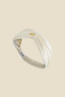 Celestial Pure Silk Ivory Headband