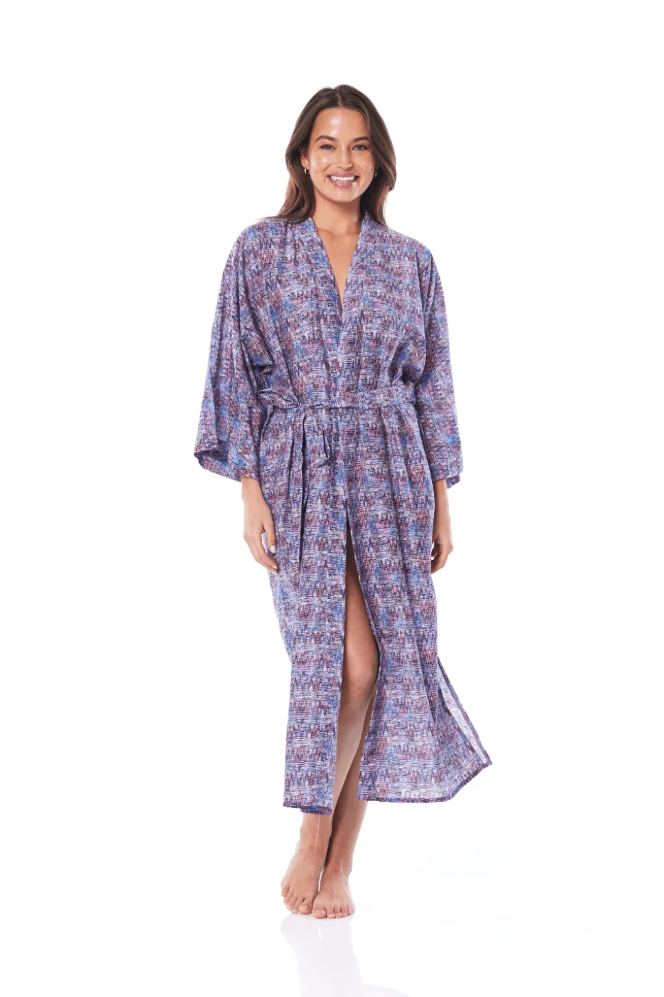 Chantal Cotton Zig Zag Robe