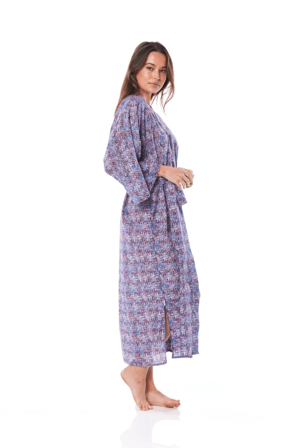 Chantal Cotton Zig Zag Robe