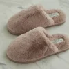 Cortina Plush Fluffy Slipper Pink