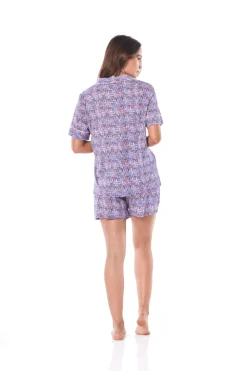 Erica Purple Zig Zag Modal PJ
