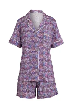 Erica Purple Zig Zag Modal PJ