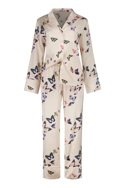 Estelle Butterfly Silky Satin Set