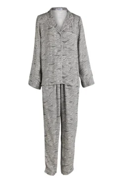 Flavia Grey Animal Print PJ