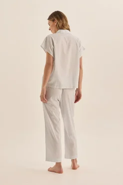 Goldie Blue Diamond Cotton PJ