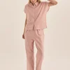 Goldie Pink Diamond Cotton PJ