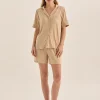 Harper Natural Modal Short PJ