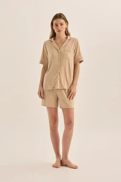 Harper Natural Modal Short PJ