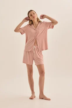 Harper Pink Modal Short PJ