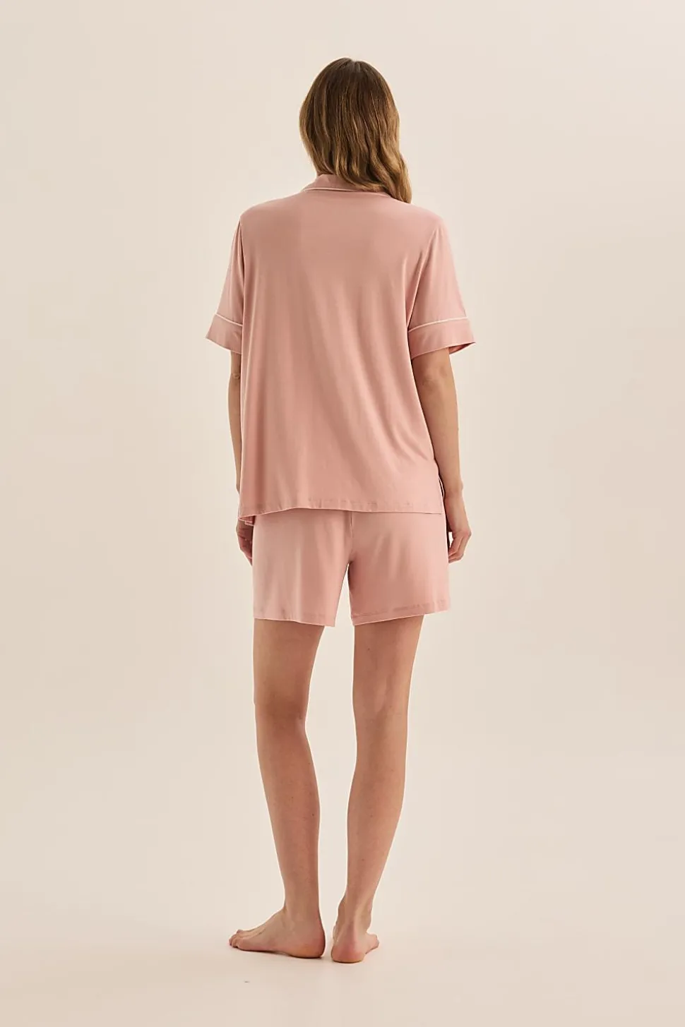 Harper Pink Modal Short PJ