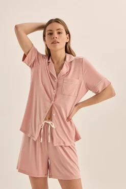 Harper Pink Modal Short PJ