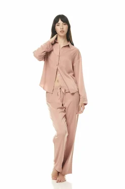 Hilary Tan Satin PJ