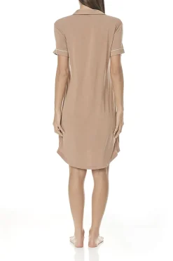 Jacinta Caramel Modal Tee Nightie