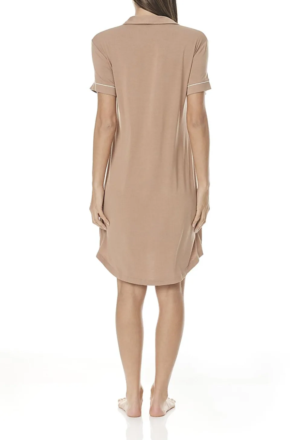Jacinta Caramel Modal Tee Nightie
