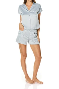 Jelena Grey PJ Short Set
