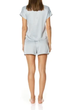 Jelena Grey PJ Short Set