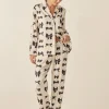 Kara Ivory And Black Satin Bow Set