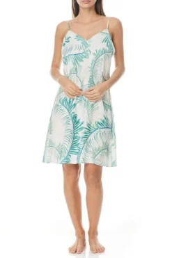 Kelly Palm Print Chemise