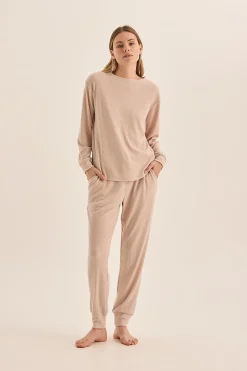 Lainey Waffle Pyjama Set