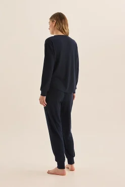 Lainey Waffle Pyjama Set
