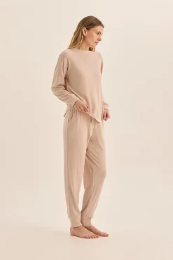 Lainey Waffle Pyjama Set
