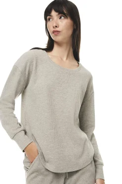 Logan Grey Waffle PJ