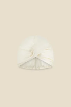 Majestic Ivory Pure Silk Turban