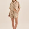 Milana Natural Cotton Floral PJ