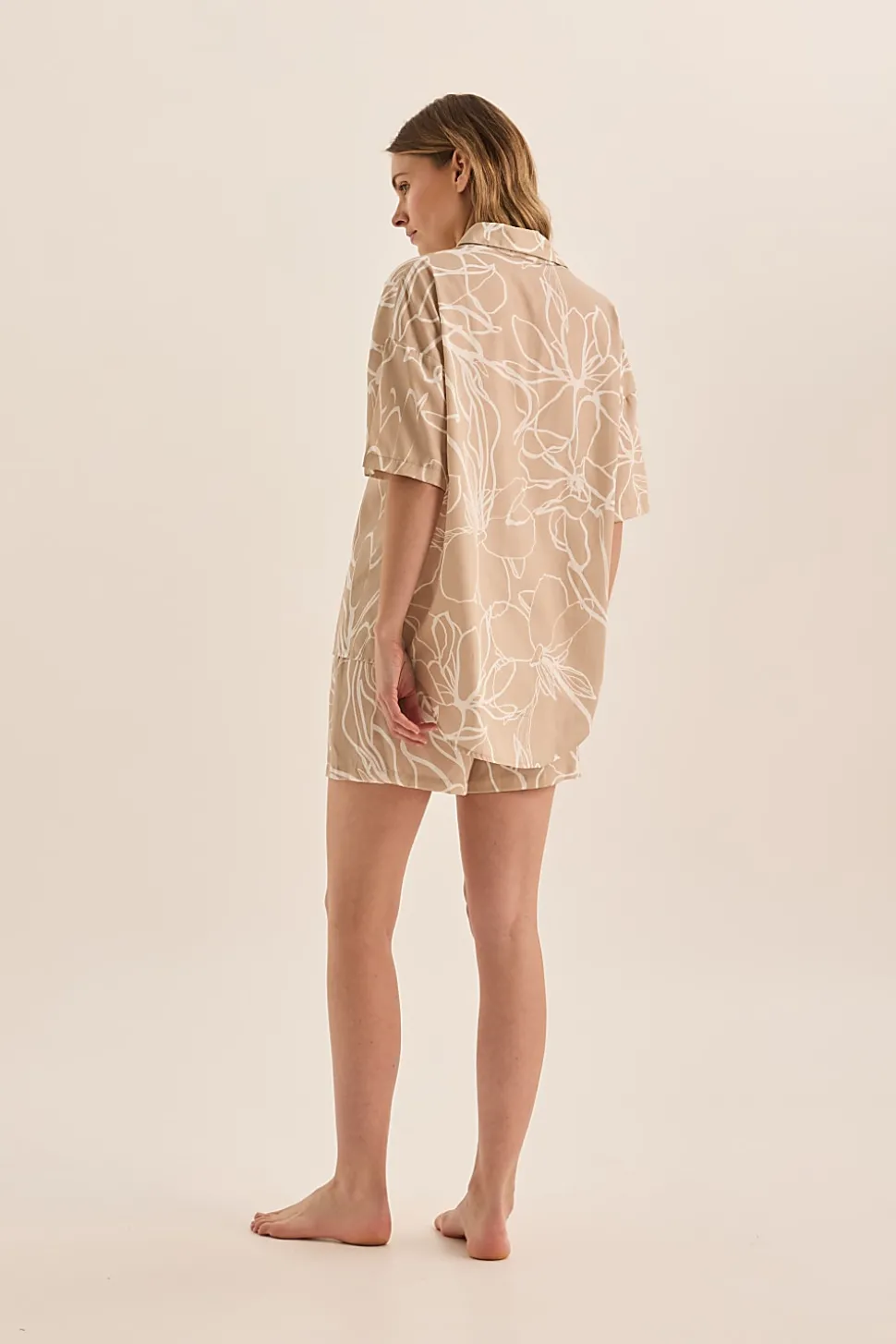 Milana Natural Cotton Floral PJ